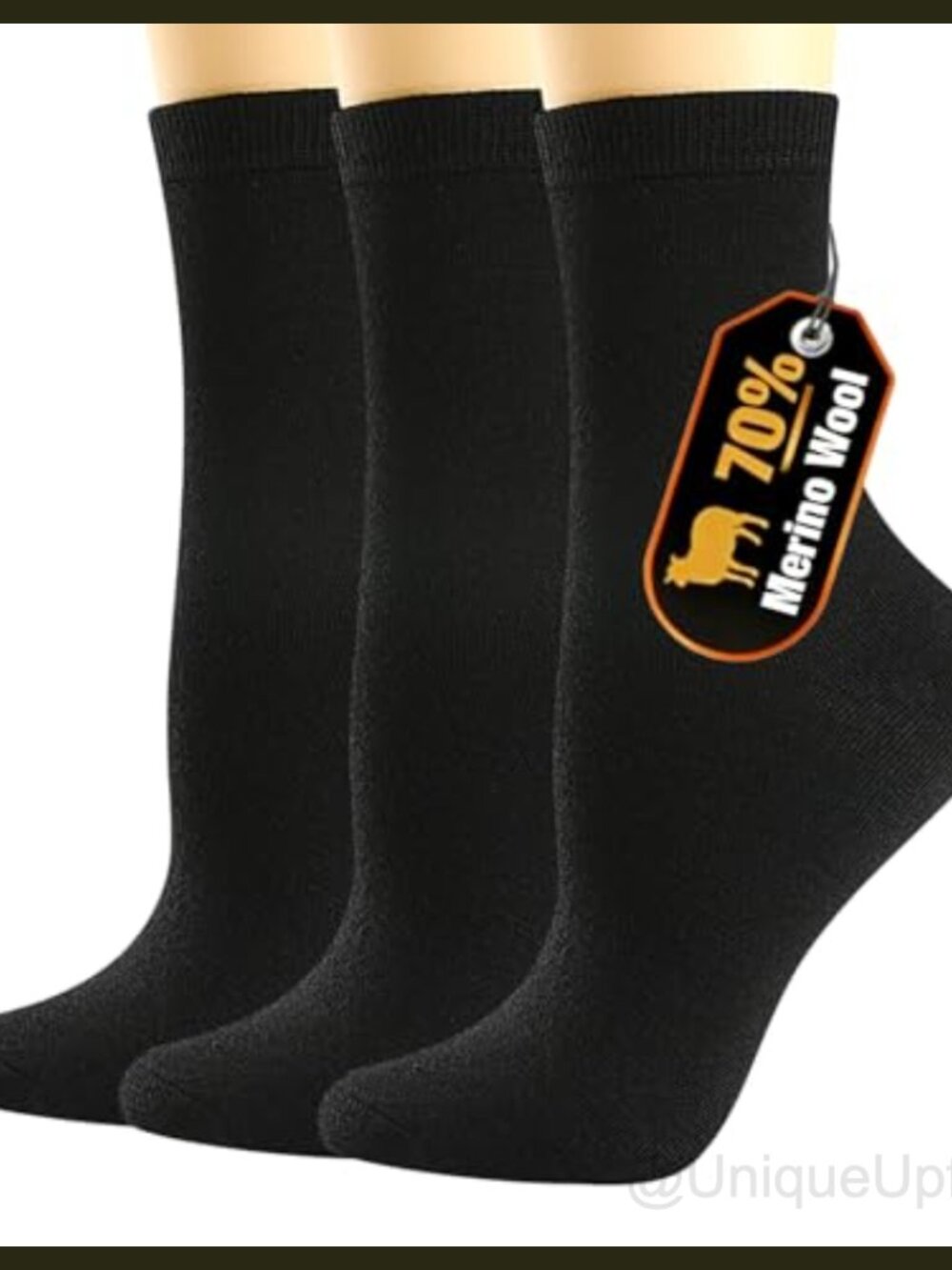 Merino Wool Socks Women Lightweight Thin Crew Socks Office